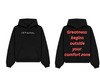 GREATNESS BEGINS OUTSIDE YOUR COFORT ZONE | HOODIE